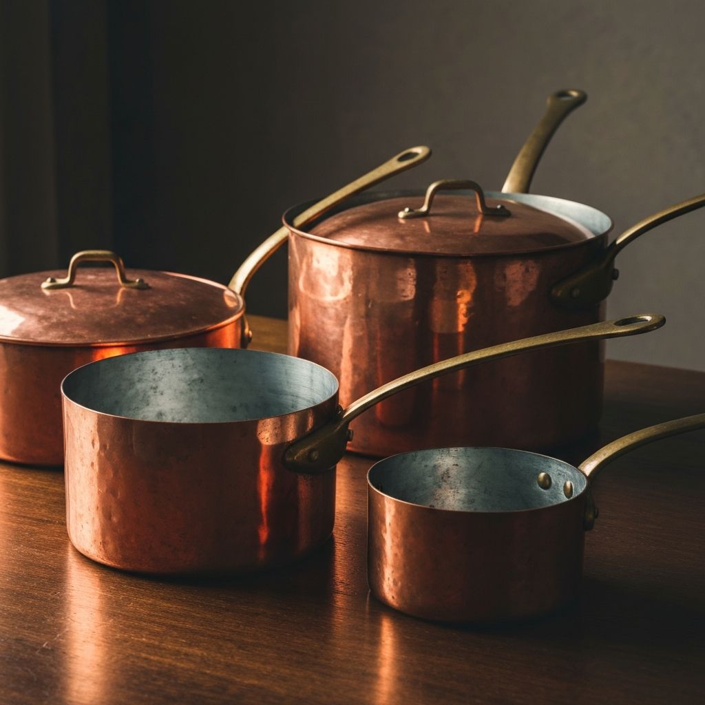 Historia Collection - Traditional Hand-Tinned Copper Cookware